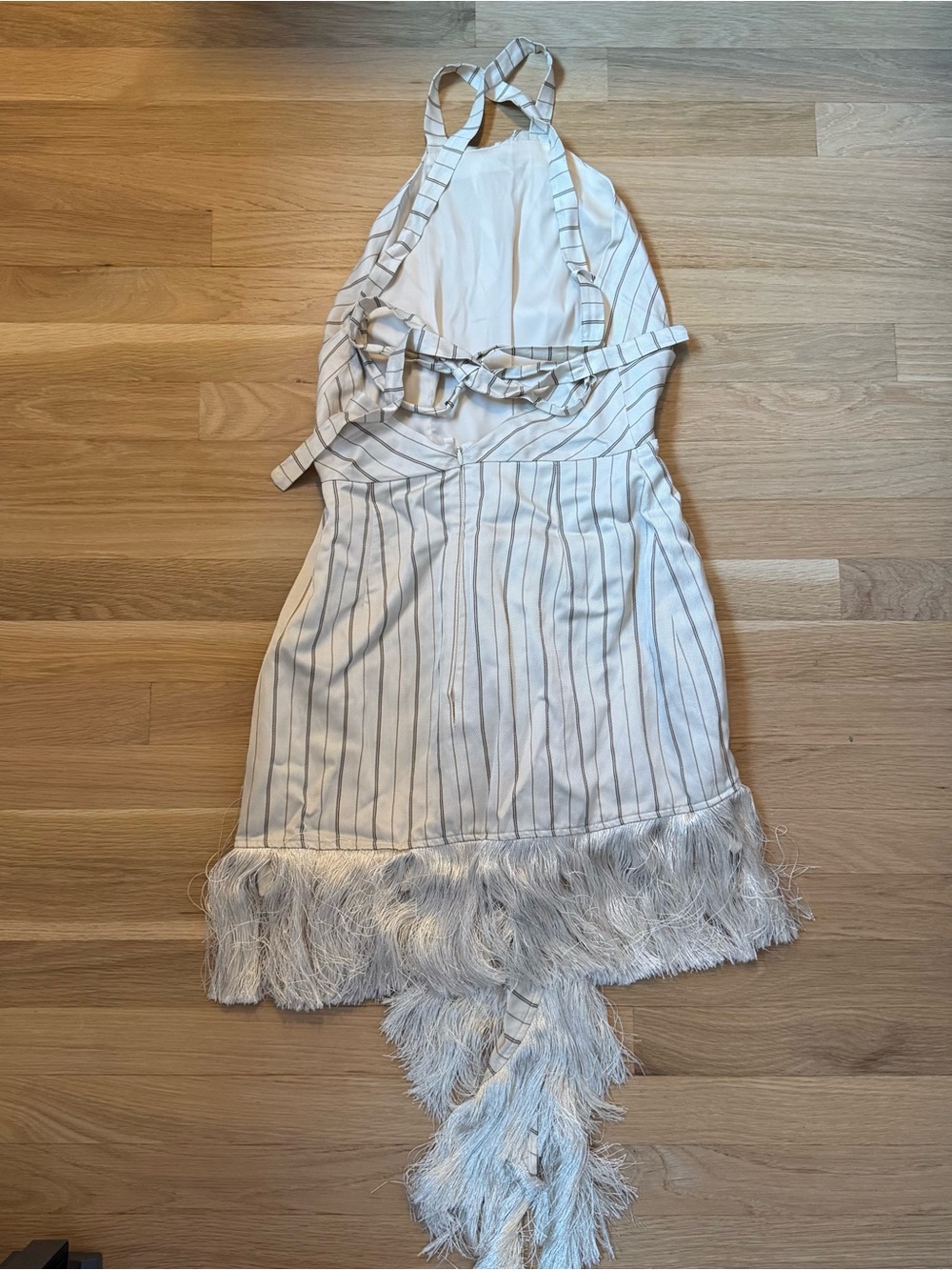Alexis Marina Striped Fringe Linen Wrap
Dress - S - Picture 8 of 12